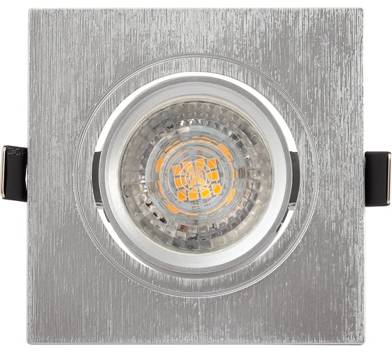 Встраиваемый светильник DENKIRS DK3021-CM IP 20, 10 Вт, GU5.3, LED, серый, пластик 538893