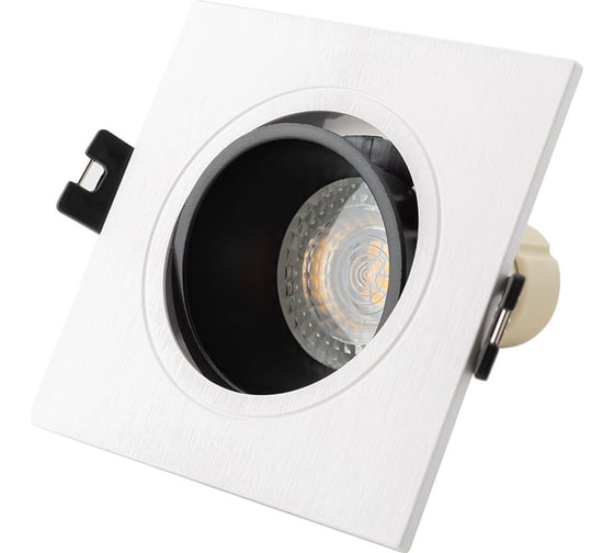 Встраиваемый светильник DENKIRS DK3021-WB IP 20, 10 Вт, GU5.3, LED, белый, пластик 577308 1