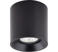 Накладной светильник DENKIRS DK3040-BK IP 20, 10 Вт, GU5.3, LED, черный, пластик 529043