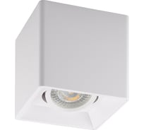 Накладной светильник DENKIRS DK3030-WH IP 20, 10 Вт, GU5.3, LED, белый, пластик 529040