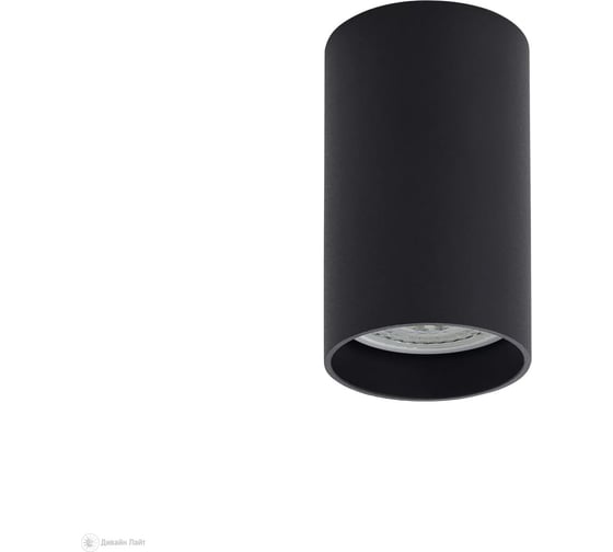 Накладной светильник DENKIRS DK2008-BK IP 20, 50 Вт, GU10, черный, алюминий 427056