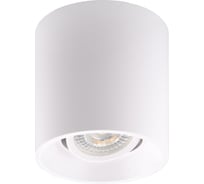 Накладной светильник DENKIRS DK3040-WH IP 20, 10 Вт, GU5.3, LED, белый, пластик 529042