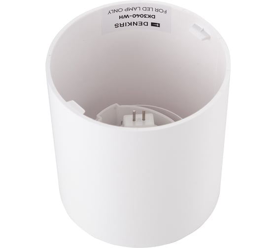 Накладной светильник DENKIRS DK3040-WH IP 20, 10 Вт, GU5.3, LED, белый, пластик 529042