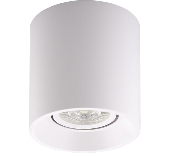 Накладной светильник DENKIRS DK3040-WH IP 20, 10 Вт, GU5.3, LED, белый, пластик 529042