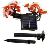 Гирлянда садовая на солнечной батарее PARK пчелки 20 лампочек 107204