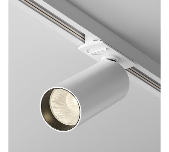 Трековый светильник MAYTONI focus led 12w led белый алюминий TR021-1-12W3K-W-D-W 1