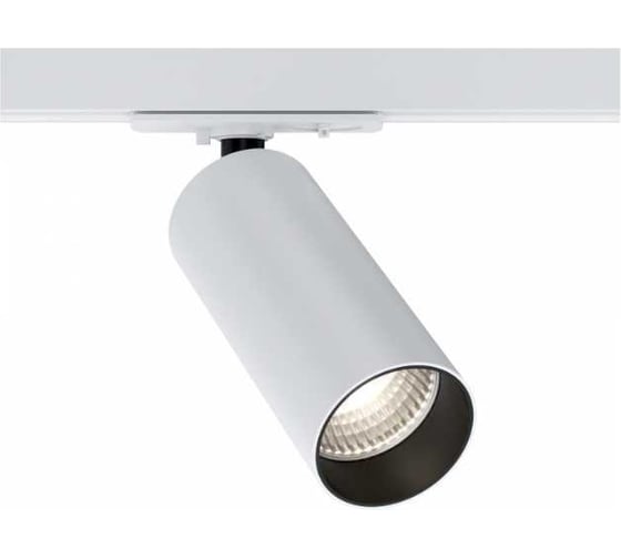 Трековый светильник MAYTONI focus led 12w led белый алюминий TR021-1-12W3K-W-D-W