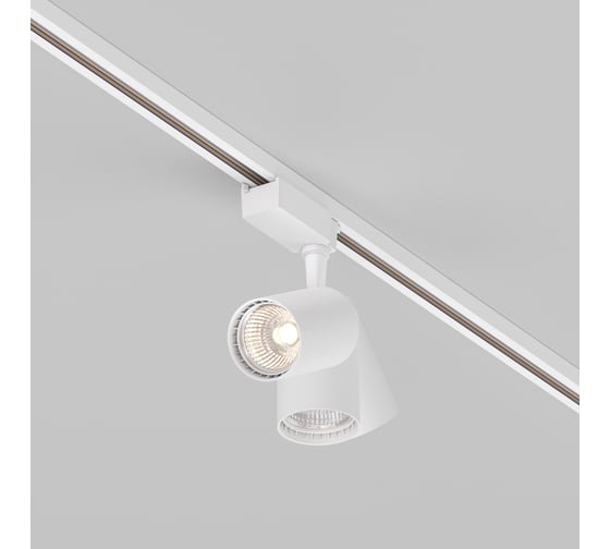 Трековый светильник MAYTONI vuoro 10w led белый алюминий TR003-1-10W3K-M-W