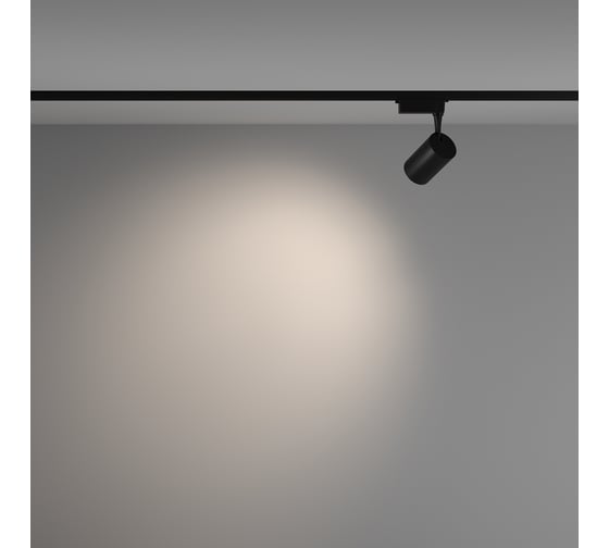 Трековый светильник MAYTONI vuoro 10w led черный алюминий TR003-1-10W4K-W-B