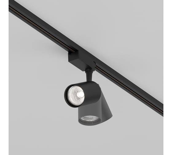 Трековый светильник MAYTONI vuoro 10w led черный алюминий TR003-1-10W4K-M-B