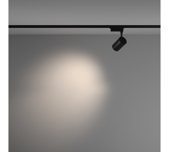 Трековый светильник MAYTONI vuoro 10w led черный алюминий TR003-1-10W4K-M-B