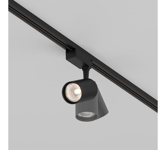 Трековый светильник MAYTONI vuoro 10w led черный алюминий TR003-1-10W3K-W-B