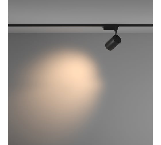 Трековый светильник MAYTONI vuoro 15w led черный алюминий TR003-1-15W3K-M-B