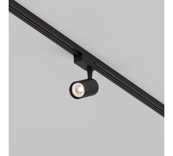 Трековый светильник MAYTONI vuoro 6w led черный алюминий TR003-1-6W3K-W-B 1