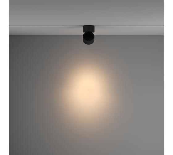 Трековый светильник MAYTONI yin 15w led черный алюминий TR084-1-15W3K-B