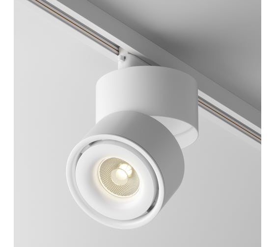 Трековый светильник MAYTONI yin 15w led белый алюминий TR084-1-15W3K-W 1