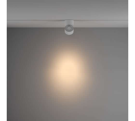 Трековый светильник MAYTONI yin 15w led белый алюминий TR084-1-15W3K-W