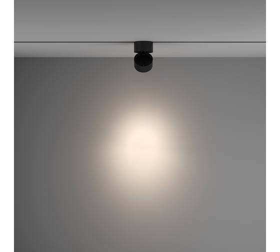 Трековый светильник MAYTONI yin 15w led черный алюминий TR084-1-15W4K-B
