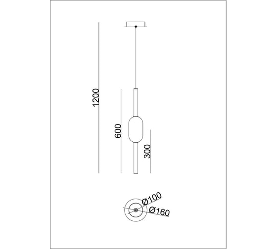 Подвесной светильник ARTE LAMP rigla A6837SP-12SM