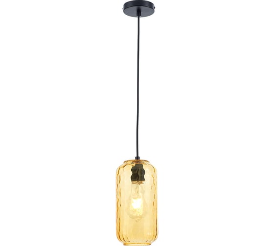 Подвесной светильник ESCADA 10177/1S E27*60W Black/Yellow 10177/1S Black/Yellow