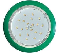 Встраиваемый светильник Ecola Gx53 5355 легкий зеленый 25x106 FN5355ECD