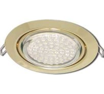 Светильник встраиваемый Ecola Gx53 ft9073 поворотный золото 40x120 FG5390ECB