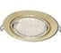 Светильник встраиваемый Ecola Gx53 ft9073 поворотный золото 40x120 FG5390ECB 1
