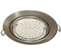 Светильник встраиваемый поворотный Ecola Gx53 ft9073 сатин-хром 40x120 FS5390ECB