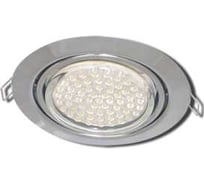 светильник встраиваемый поворотный Ecola Gx53 ft9073 хром 40x120 FC5390ECB