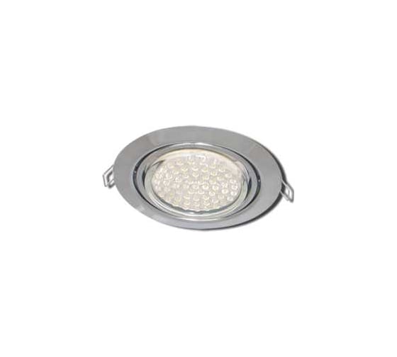 светильник встраиваемый поворотный Ecola Gx53 ft9073 хром 40x120 FC5390ECB