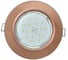 Светильник Ecola Gx53 h4 5310 glass стекло круг черненая медь - янтарь 38x126 (к+) FA53RNECH 2