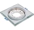 Светильник Ecola Gx53 h4 5311 glass стекло квадрат скошенный край хром - хром (зеркальный) 38x120x120 (к+) FM53SNECH 2