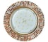 Светильник Ecola Gx53 h4 5319 glass круг с прозр.-янтарной мозаикой/фон зерк./центр.часть черненая бронза 40x123 (к+) FQ53RMECB 1