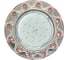 Светильник Ecola Gx53 h4 5360 glass круг с прозр.и розов. стразами корона (оправа хром)/фон зерк../центр.часть хром 52x123 (к+) FF53RNECB 1
