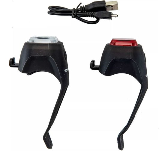 Набор фонарей Schwinn 30 lumen quick wrap light set usb SW79068A-4