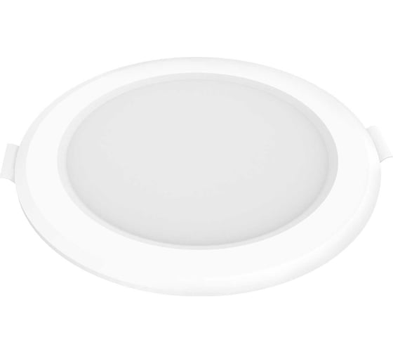 Светильник Gauss Elementary Downlight круг 10W 780lm 4000K 170-260V IP20 120*26 монтаж Ø90-110мм белый LED 997420209
