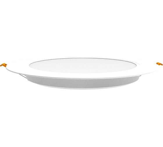 Светильник Gauss elementary downlight круг 26w 2250m 4000k 170-260v ip20 220×26 монтаж белый led 1/4 997520224