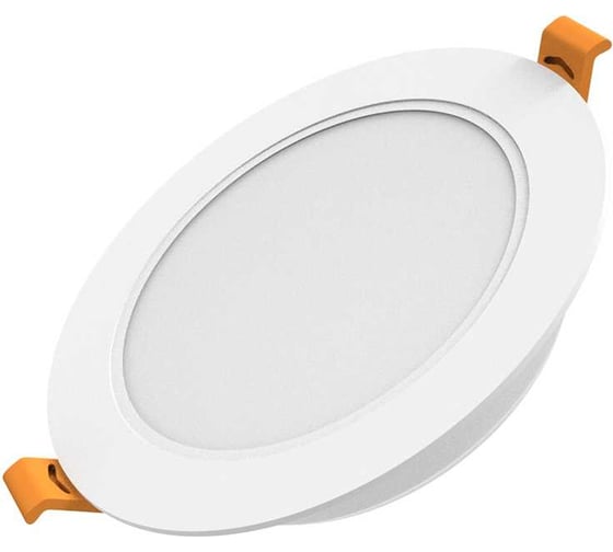 Светильник Gauss elementary downlight круг 5,5w 460lm 4000k 170-260v ip20 95×26 монтаж белый led 1/1 997420205