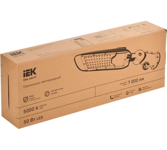 Светильник IEK Pro led дку 1014-50ш 5000к ip65 LT-DKU1-1014-050-50-K02