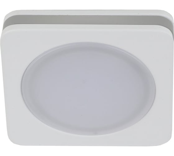 Светодиодный светильник ЭРА Kl led 137 wh квадратный 7w 4000k, белый (50/900) Б0028276