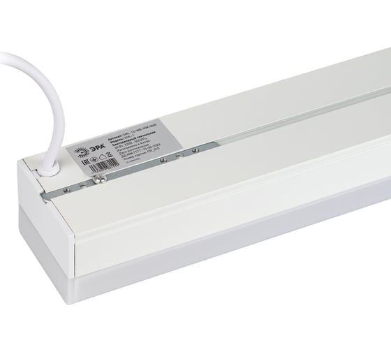 Линейный светодиодный светильник ЭРА sml12wb65kw60 60 Вт, 6500k, 5400 лм, 70x1488x55, белый подвесной Б0061022