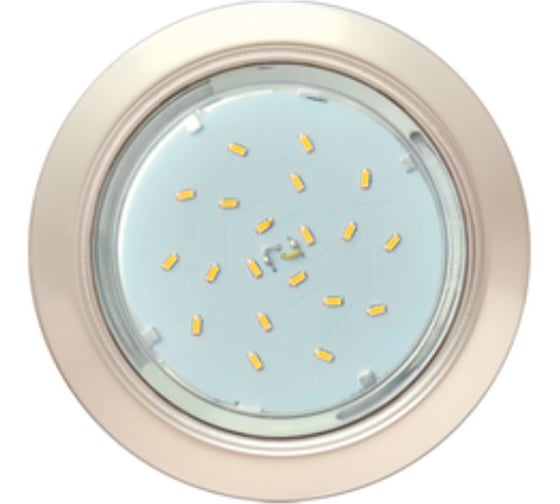 Встраиваемый светильник Ecola Gx53 h4 без рефлектора, жемчуг 38x106 - 10 pack (кd102) SP5310ECB 1