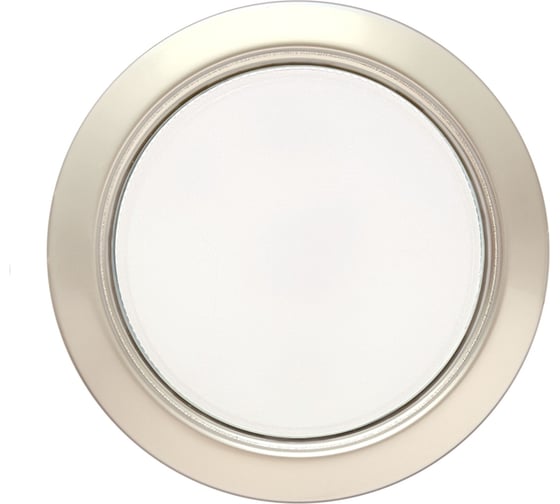 Встраиваемый светильник Ecola Gx53 h4 без рефлектора, жемчуг 38x106 - 10 pack (кd102) SP5310ECB