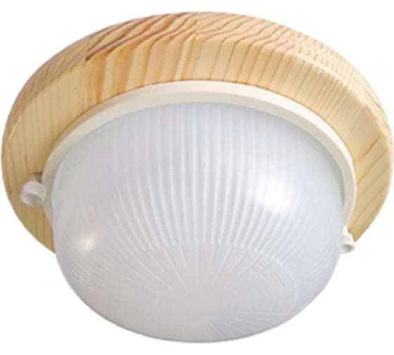 Накладной светильник Ecola Gx53 led нбо-03-60-011 круг, ip65, дерево, клен, 1 x gx53, матовый, 220x84 TP53R1ECA 1