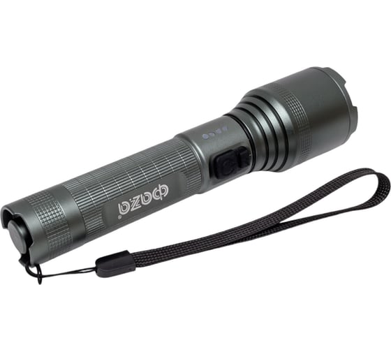 Фонарь аккумуляторный ФАZА AccuF1-L15WZ-ti 15Вт XHP60 800Лм Li-ion 18650 3.7В 1200мАч (5 режимов; с функцией ZOOM; кабель USB-Type-C в комплекте) титан. IPX4 5050419