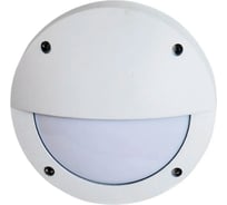 Накладной светильник Ecola Gx53 led b4140s ip65, матовый, круг, с ресничкой, алюминий, 1 x gx53, белый, 145x145x65 FW53ESECS