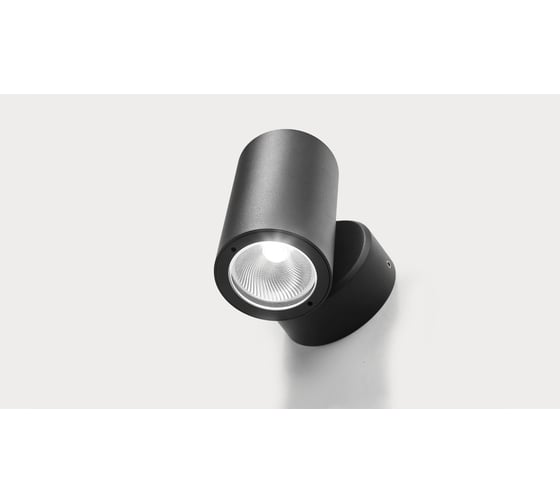 Светильник настенный LS-LIGHTING soul m 2x4w cree 575lm 44 3000k ip54 220v цвет антрацит 1108.02
