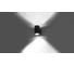 Светильник настенный LS-LIGHTING soul m 2x4w cree 575lm 44 3000k ip54 220v цвет антрацит 1108.02 3