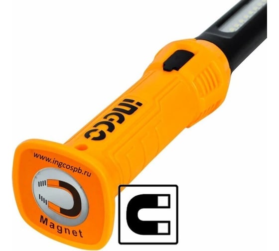 Переносная аккумуляторная лампа INGCO 300L USB type-C HWLI35261
