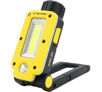 Повседневный фонарь Nitecore edc nwl20 многофункциональный рабочий фонарь 600 люмен, с регулировкой от 0 до 180 гр, магнитным основанием 0210